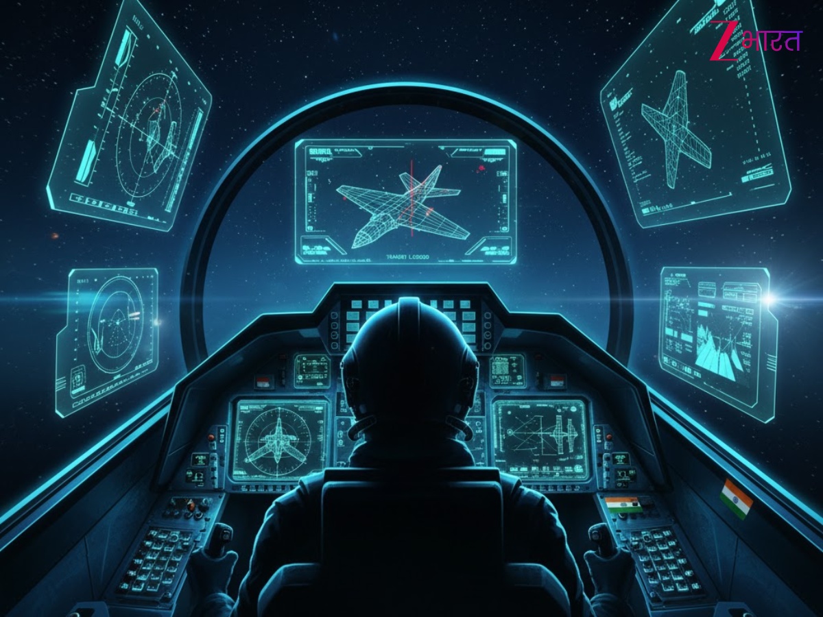 F-35 का रौला खत्म! AMCA लड़ाकू विमान 360° 'X-Ray HUD' से होगा लैस, हमले से पहले दुश्मन की पढ़ लेगा नीयत