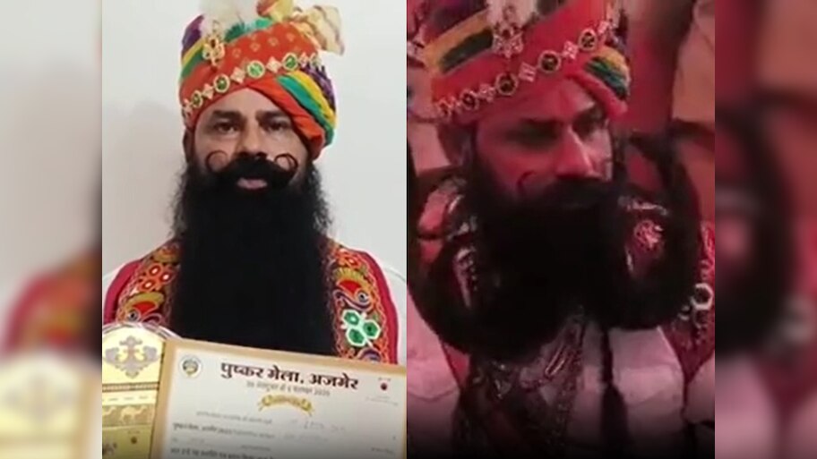 'मूंछें हों तो इश्हाक खान जैसी', अजमेर के पार्दष की मूंछों पर फिदा हुई दुनिया!