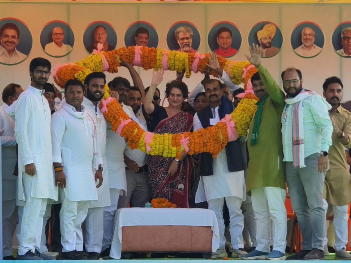 कांग्रेस उम्मीदवार के लिए वोट की अपील