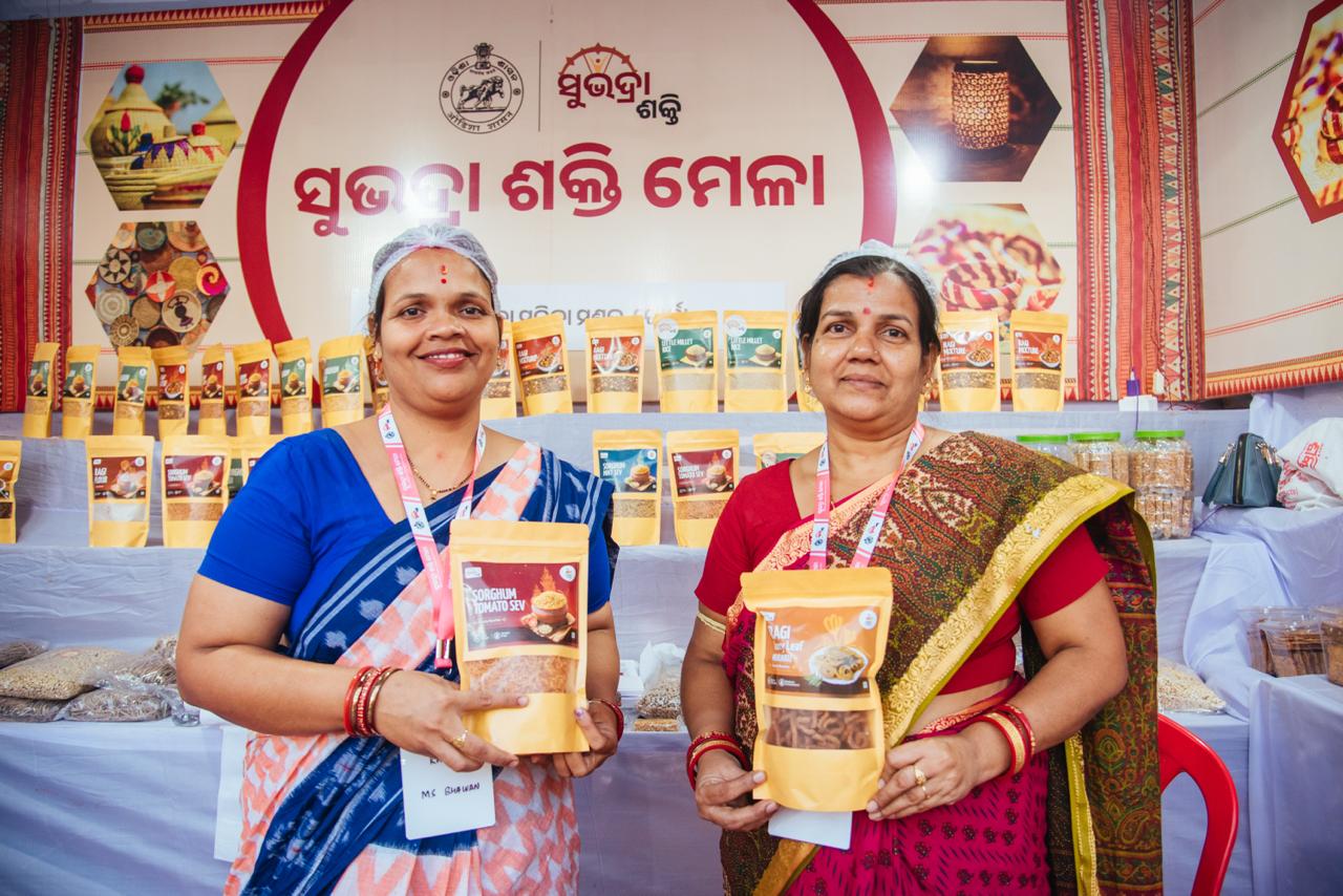 ସୁଭଦ୍ରା ମେଳାରେ ପରମ୍ପରିକ ମିଲେଟ ସାଜୁଛି ଆକର୍ଷଣ ସୁଭଦ୍ରା ମେଳାରେ ପରମ୍ପରିକ ମିଲେଟ ସାଜୁଛି ଆକର୍ଷଣ