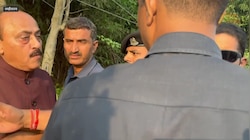 VIDEO: विजय सिन्हा की कार पर चप्पल और गोबर फेंके जाने के बाद अब RJD एमएलसी से हुई भिड़ंत