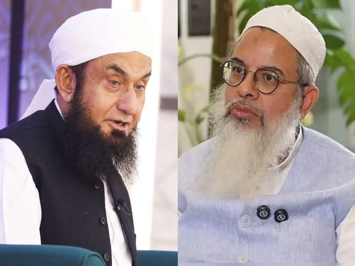 मौलाना तारिक जमील और मौलाना महमूद मदनी (दाएं) (फाइल फोटो) मौलाना तारिक जमील और मौलाना महमूद मदनी (दाएं) (फाइल फोटो)