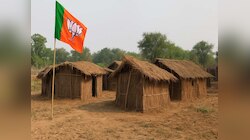 Lakhimpur: रातों रात मुस्लिम किसानों की जमीनों पर बनाई झोपड़ियां, लगाया BJP का झंडा