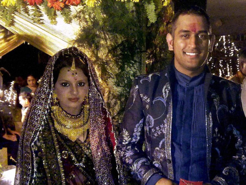 धोनी की शादी 