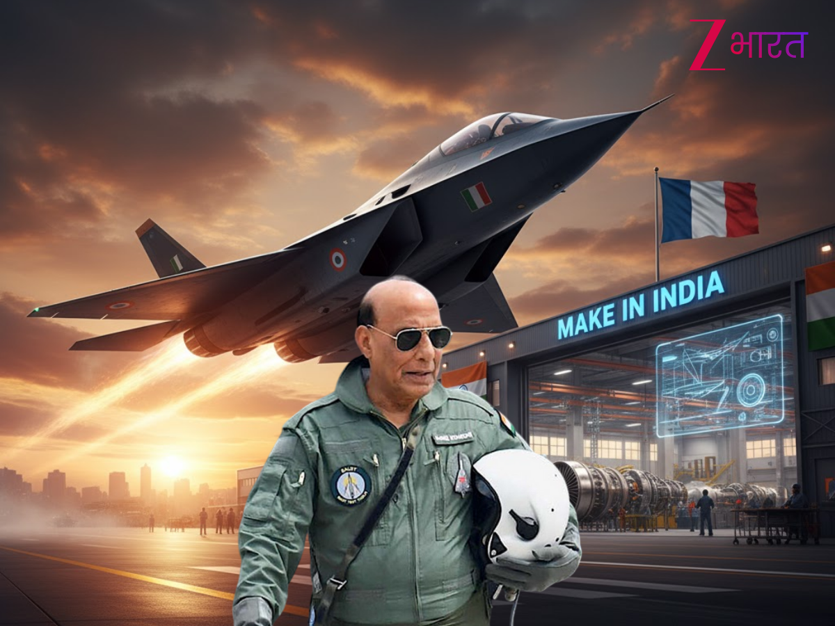 भारत बनाएगा 5th जनरेशन फाइटर जेट का इंजन, राजनाथ सिंह ने ठोका खम! इंडियन एयरफोर्स को 2028 में मिलेगा AMCA Mk1