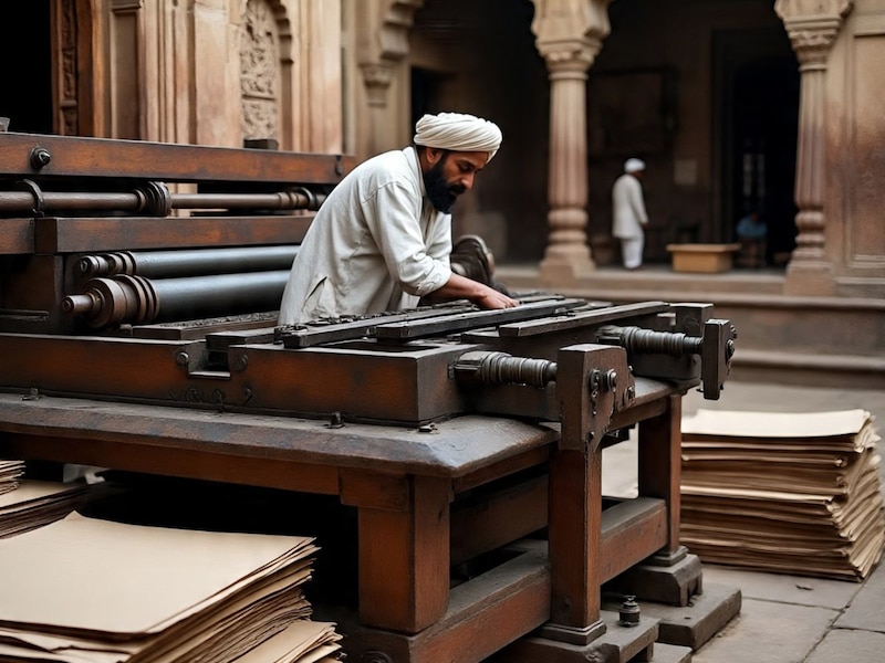 एशिया का सबसे पुराना छापाखाना?