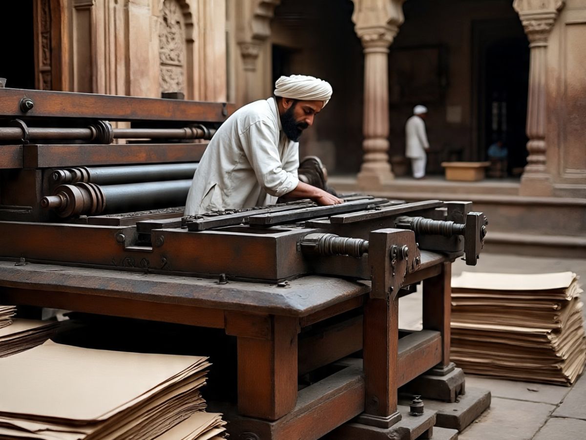 एशिया का सबसे पुराना छापाखाना?