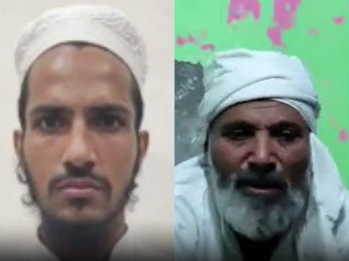 आरोपी नौजवान आजाद (बाएं) को पिता सुलेमान (दाएं) ने बताया निर्दोष आरोपी नौजवान आजाद (बाएं) को पिता सुलेमान (दाएं) ने बताया निर्दोष