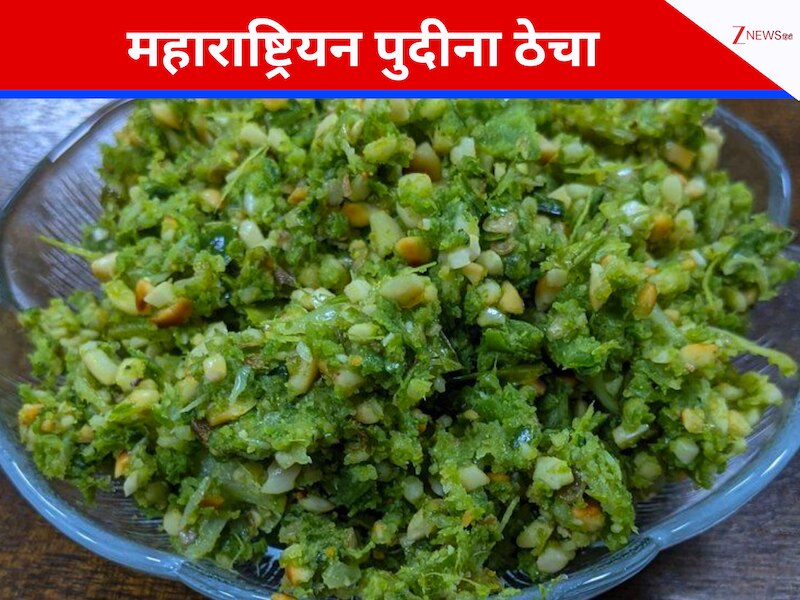 पुदीना ठेचा रेसिपी