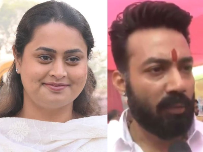 रामविलास सांसद राजेश वर्मा, भाजपा उम्मीदवार श्रेयसी सिंह 