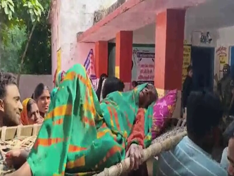 अब चला नहीं जाता, लेकिन वोट देने आई हूं