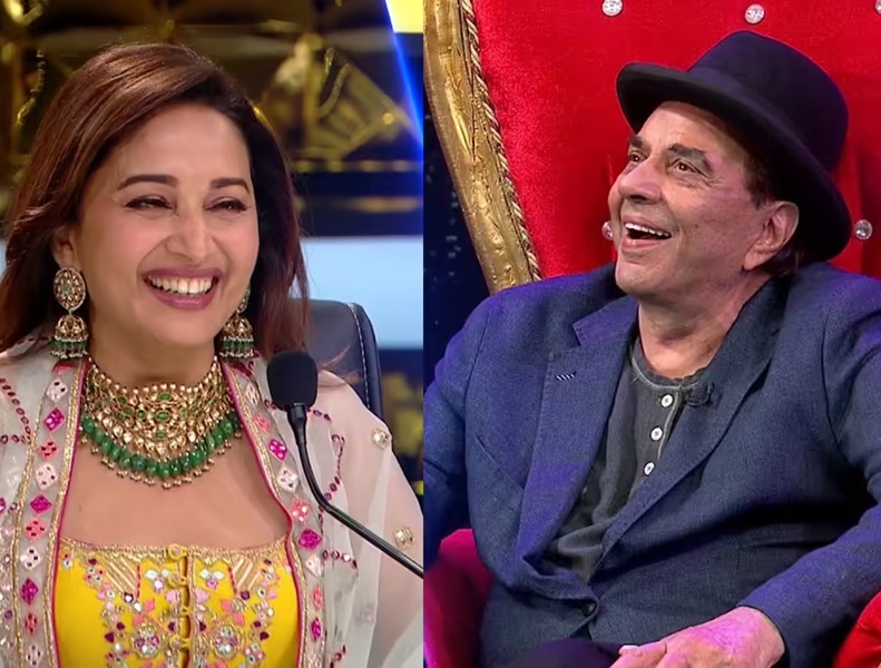 धर्मेंद्र ने माधुरी से सबके सामने किया फ्लर्ट