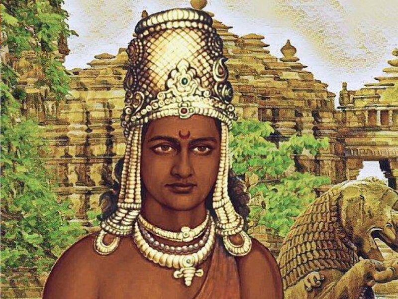 Bappa rawal hindu king of bharat from mewar bravery thrashed arabs and ...