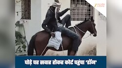 नो बुलेट, नो कार, ओनली हॉर्स! घोड़े पर सवार होकर कोर्ट पहुंचा 'डॉन', लोग हुए हैरान 