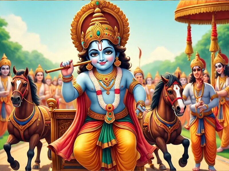 Do you know where Lord Krishna fled the battle Learn the mysterious ...