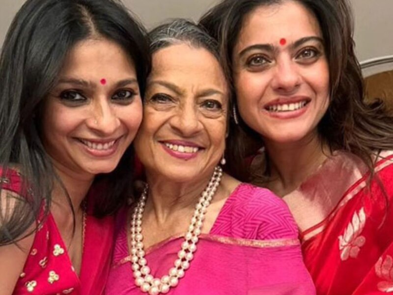  तनुजा की बेटियां काजोल और तनीषा