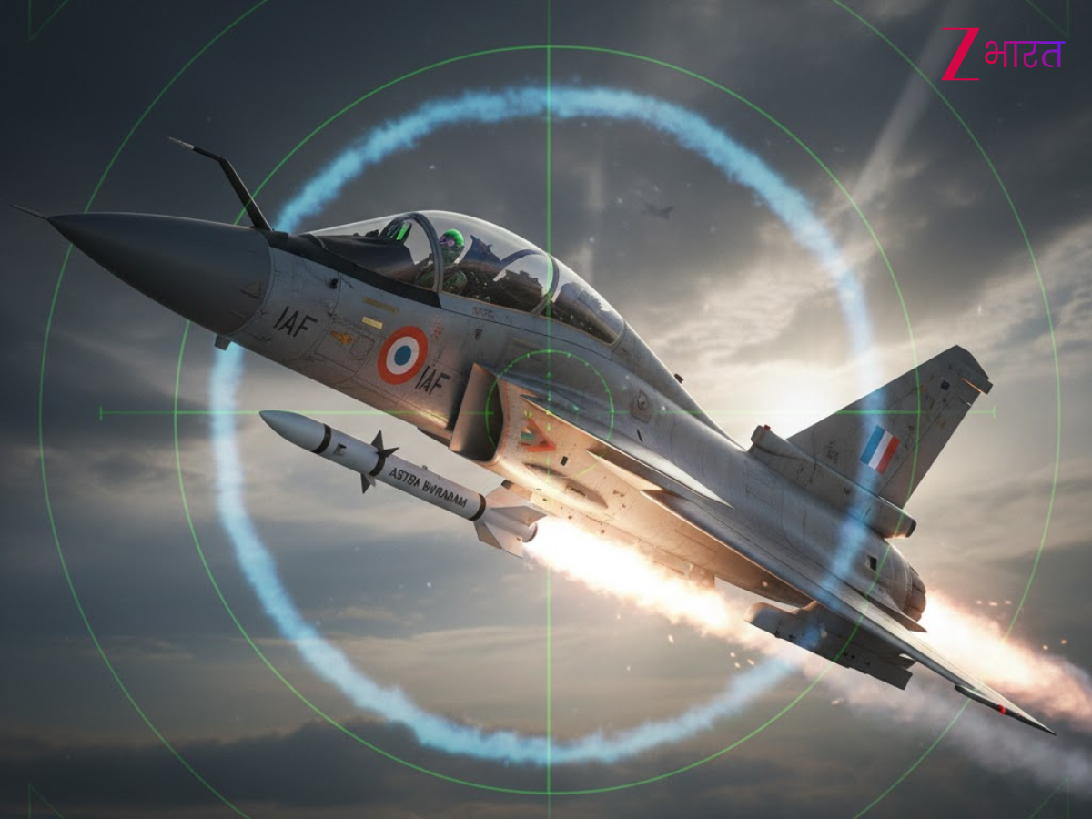 तेजस Mk1A बनेगा हवाई 'दैत्य', DRDO कर रहा 'खूंखार' BVRAAM मिसाइल से लैस; दुश्मन को बगैर दिखे मार गिराएगी IAF