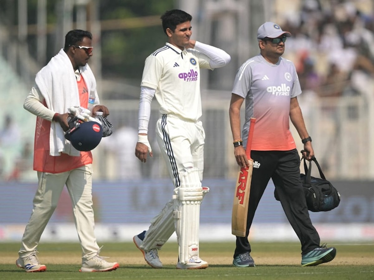 Shubman Gill neck injury