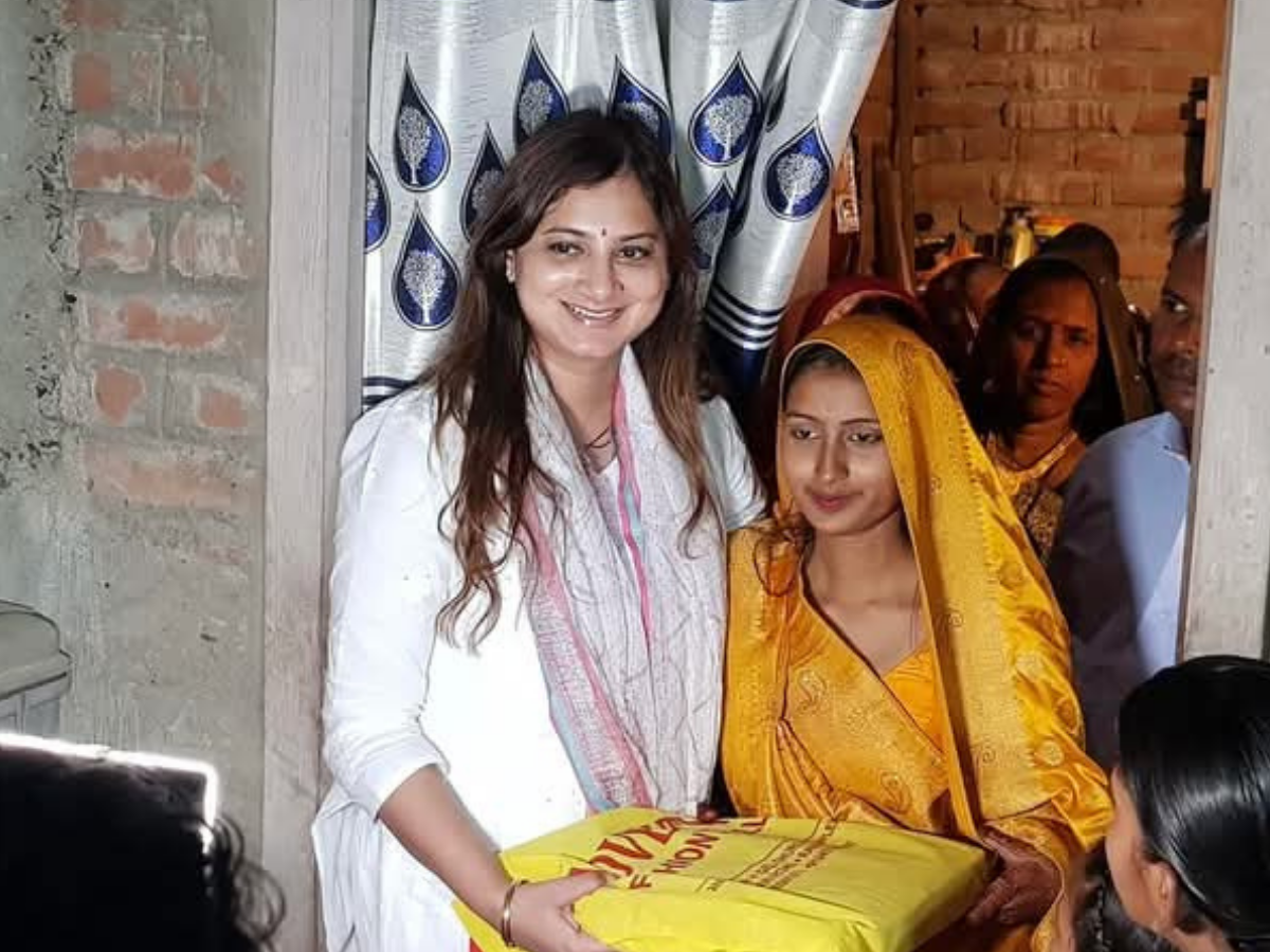 एनडीए की जीत पर खुश हुईं कोमल सिंह