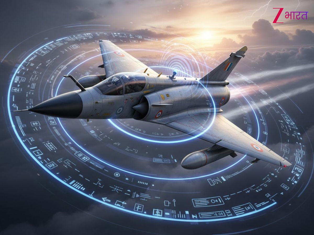 मिराज-2000 को मिला 'नया दिमाग'! IAF के लड़ाकू विमान पर पहली बार दिखा SDR एंटीना, कम्युनिकेशन हुआ सुपर-फास्ट