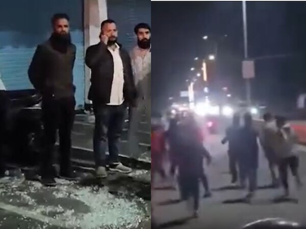 हिंदू संगठनों के जरिये तोड़ फोड़ के बाद मौके पर खड़े प्रभावित