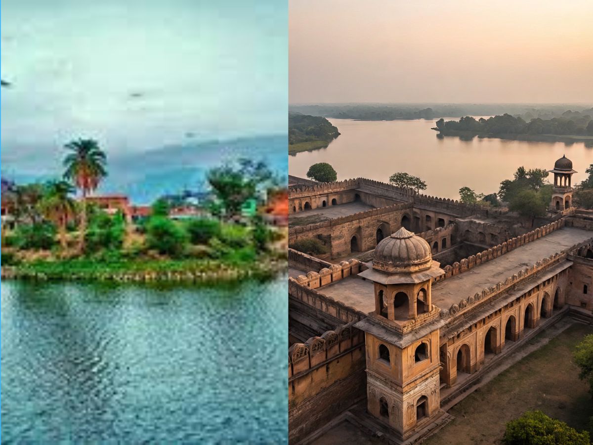 किस राजा ने कराया कौन-से तालाब का निर्माण