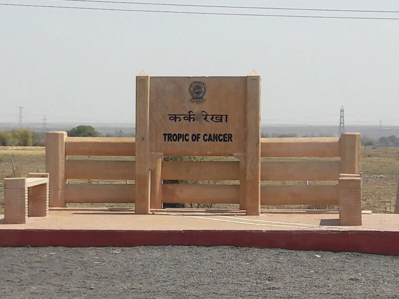 madhya pradesh districts tropic of cancer does not pass through kark ...