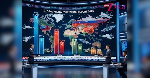 रिकॉर्ड टूटा! दुनिया का सैन्य खर्च 2.7 ट्रिलियन डॉलर पर पहुंचा, भारत का नंबर जान दंग रह जाएंगे आप