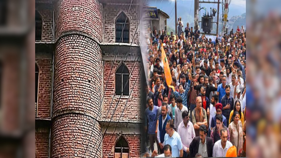 Sanjauli Majsid: प्रशासन ने मस्जिद से काटा बिजली- पानी का कनेक्शन; फिर भी धरने पर हिंदूवादी संगठन के लोग