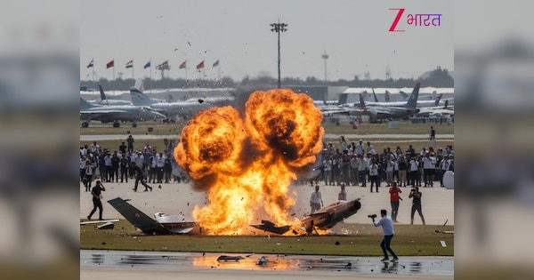 तेजस एयरक्राफ्ट के साथ हवाई हादसा! दुबई एयर-शो में हुआ क्रैश; घटनास्थल से उड़ा धूल और धुएं का गुबार