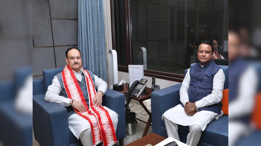 CM Majhi Meets JP Nadda: କେନ୍ଦ୍ର ସ୍ୱାସ୍ଥ୍ୟମନ୍ତ୍ରୀ ଜେପି ନଡ୍ଡାଙ୍କୁ ଭେଟିଲେ ମୁଖ୍ୟମନ୍ତ୍ରୀ, ଏହି ସବୁ ବିଷୟରେ କଲେ ଆଲୋଚନା