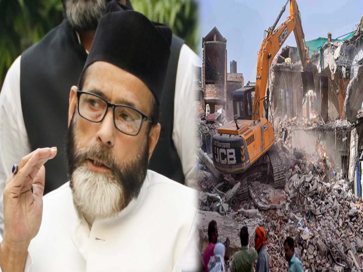 Bareilly: मिट्टी में बदला तौकीर रजा के करीबी आरिफ का शोरूम; जबरदस्त बुलडोजर एक्शन Bareilly: मिट्टी में बदला तौकीर रजा के करीबी आरिफ का शोरूम; जबरदस्त बुलडोजर एक्शन