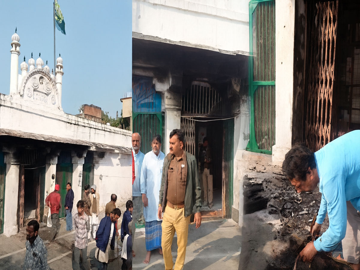 UP News: रात के अंधेरे में लगा दी ऐतिहासिक जामा मस्जिद में आग, इलाके में मचा हड़कंप; जांच में जुटी पुलिस UP News: रात के अंधेरे में लगा दी ऐतिहासिक जामा मस्जिद में आग, इलाके में मचा हड़कंप; जांच में जुटी पुलिस