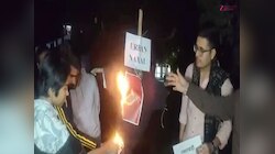 नक्सलवाद समर्थन पर भड़का JNU, छात्रों ने किया जोरदार प्रदर्शन