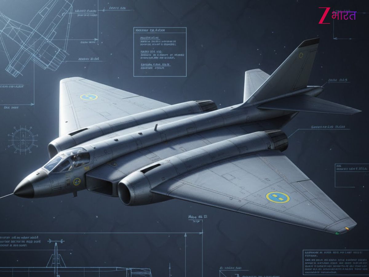 Mach 2 रफ्तार वाला न्यूक्लियर बॉम्बर Saab 36! मॉडर्न लड़ाकू विमानों की यूं रखा नींव; डिजाइन में छिपा असली राज