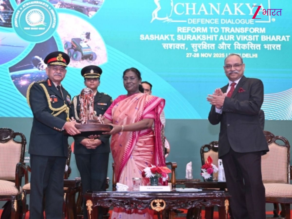 ‘शांति चाहिए, पर सीमा की रक्षा के लिए तैयार’ राष्ट्रपति मुर्मू ने 'चाणक्य डिफेंस डायलॉग' में दुनिया को दिया संदेश