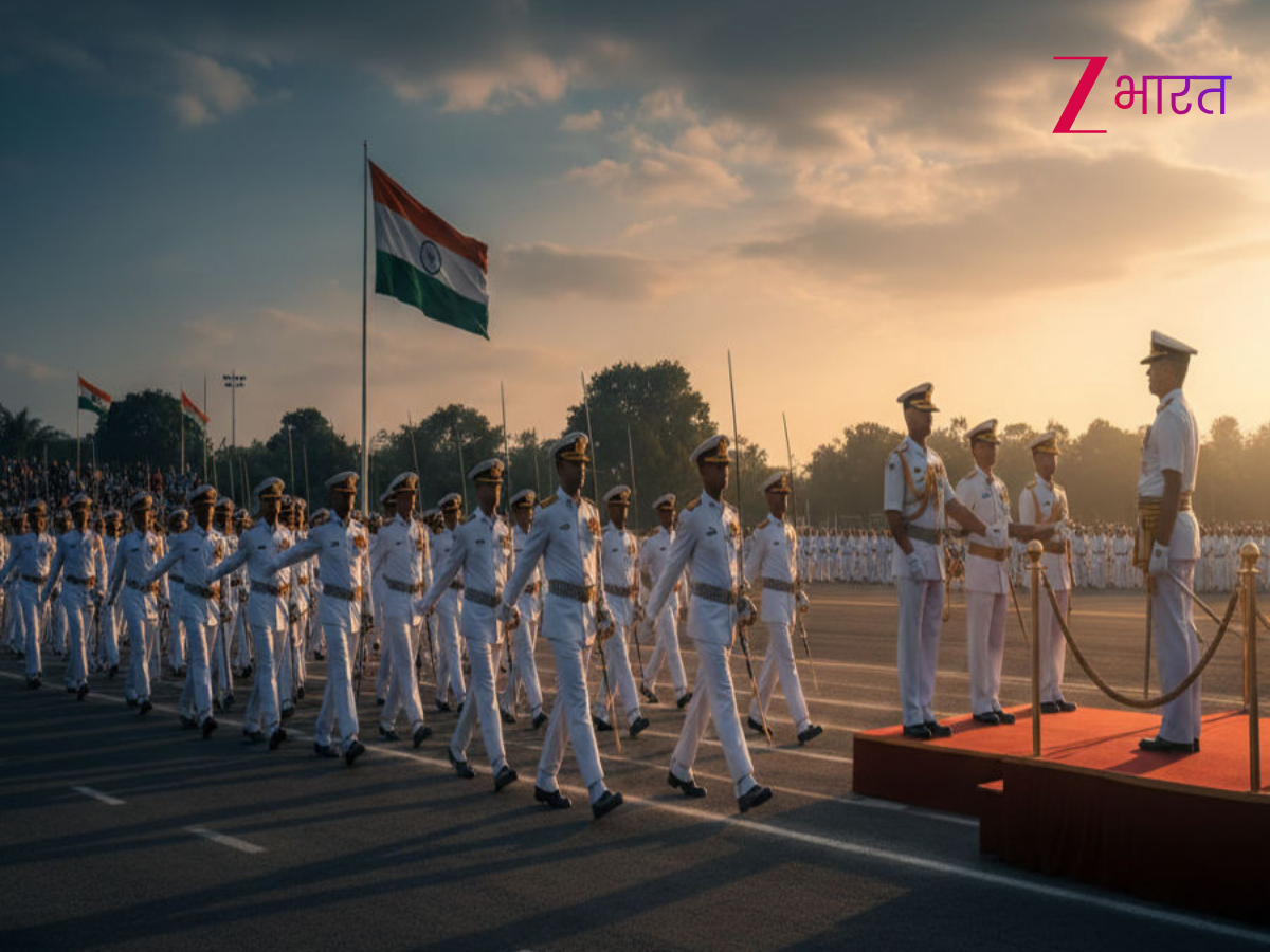इंडियन नेवी को मिलेंगे नए अफसर, INA में पासिंग आउट परेड शुरू; युवाओं के कंधे पर सजे सितारे