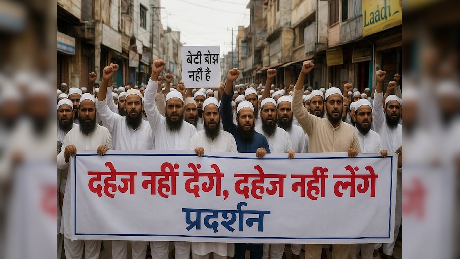 झरखंड के मुसलमानों ने दहेज के खिलाफ खोला मोर्चा, प्रदर्शनकारियों ने की ये मांग