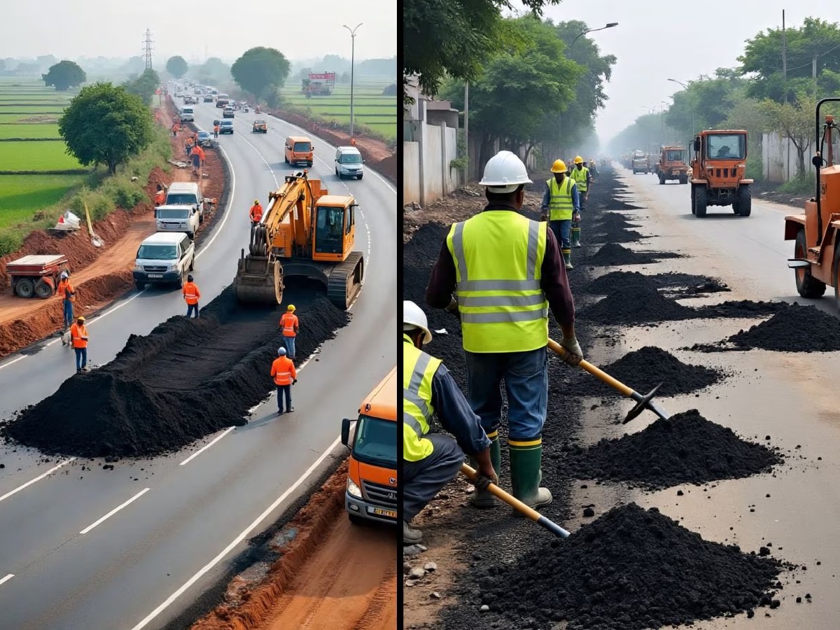 India R&d Block big update on up road pwd iit kanpur ready made block road technology ...