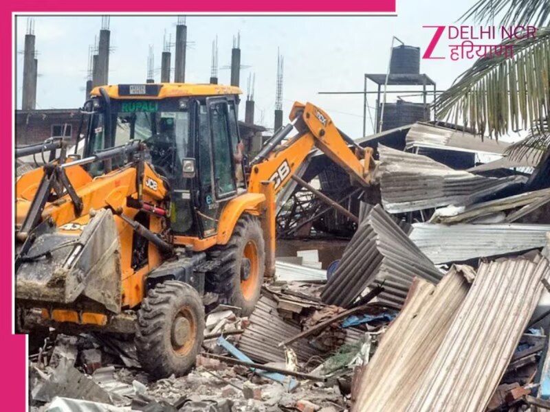 Bulldozer Action: दिल्ली के इस इलाके में गरजा बुलडोजर, अवैध अतिक्रमण को ...