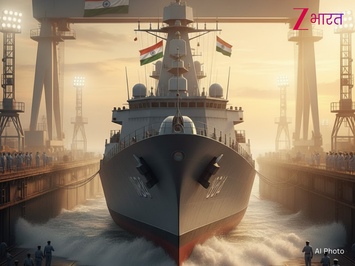 समंदर में उतरा इंडियन नेवी का स्वदेशी स्टील्थ फ्रिगेट ‘तारागिरी’, ब्रह्योस से लैस है यह पानी का तूफान