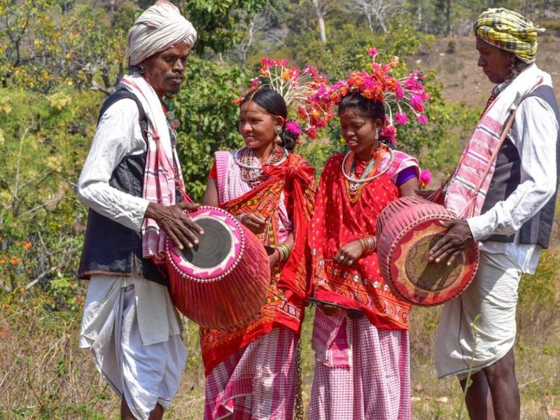 Unique wedding in Baiga tribe of Chhattisgarh You will be shocked to ...