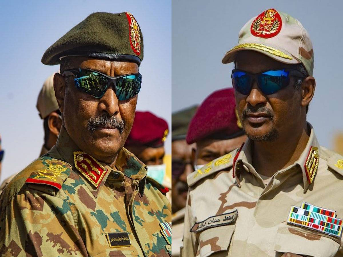 सूडान में आग उगलता RSF; कोर्दोफोन आर्मी बेस कब्जाने का दावा, सेना ने बताया खुला झूठ सूडान में आग उगलता RSF; कोर्दोफोन आर्मी बेस कब्जाने का दावा, सेना ने बताया खुला झूठ