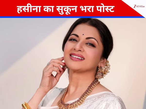 56 year old Bhagyashree shares sukoon bhara post life lessons fans