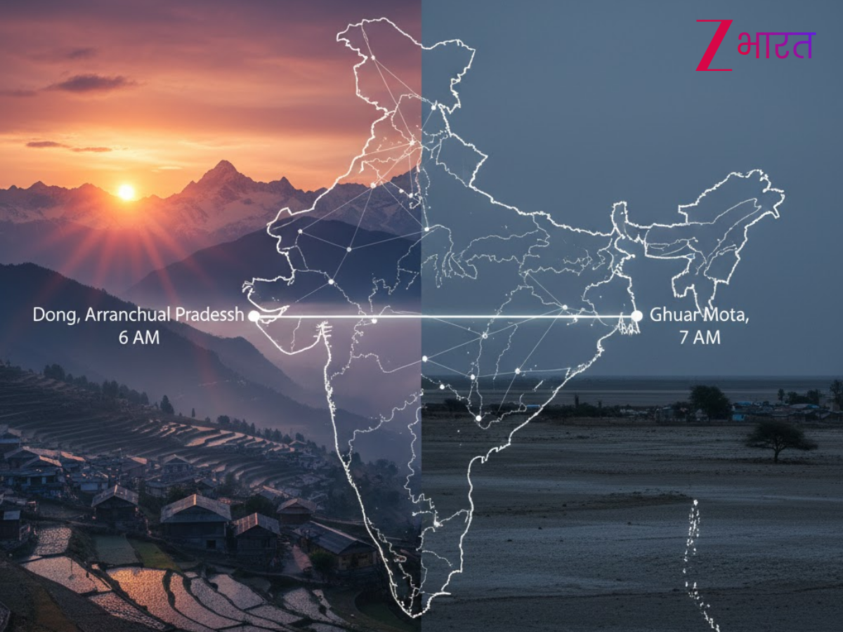 Where does the sun rise first in India and where does it set early in ...
