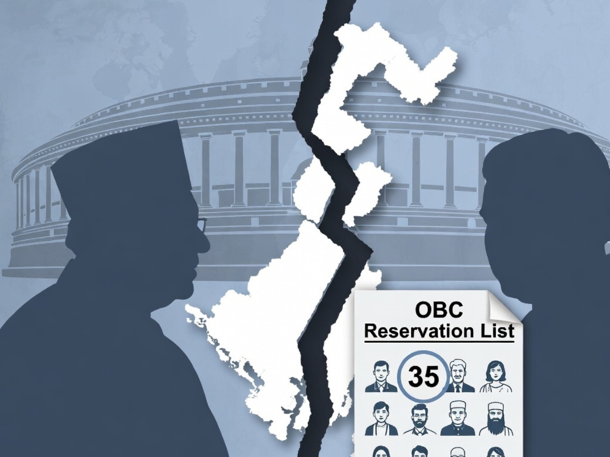 35 मुस्लिम बिरादरी Central OBC लिस्ट से होंगे बाहर? NCBC की सिफारिश पर TMC-BJP आमने सामने 35 मुस्लिम बिरादरी Central OBC लिस्ट से होंगे बाहर? NCBC की सिफारिश पर TMC-BJP आमने सामने