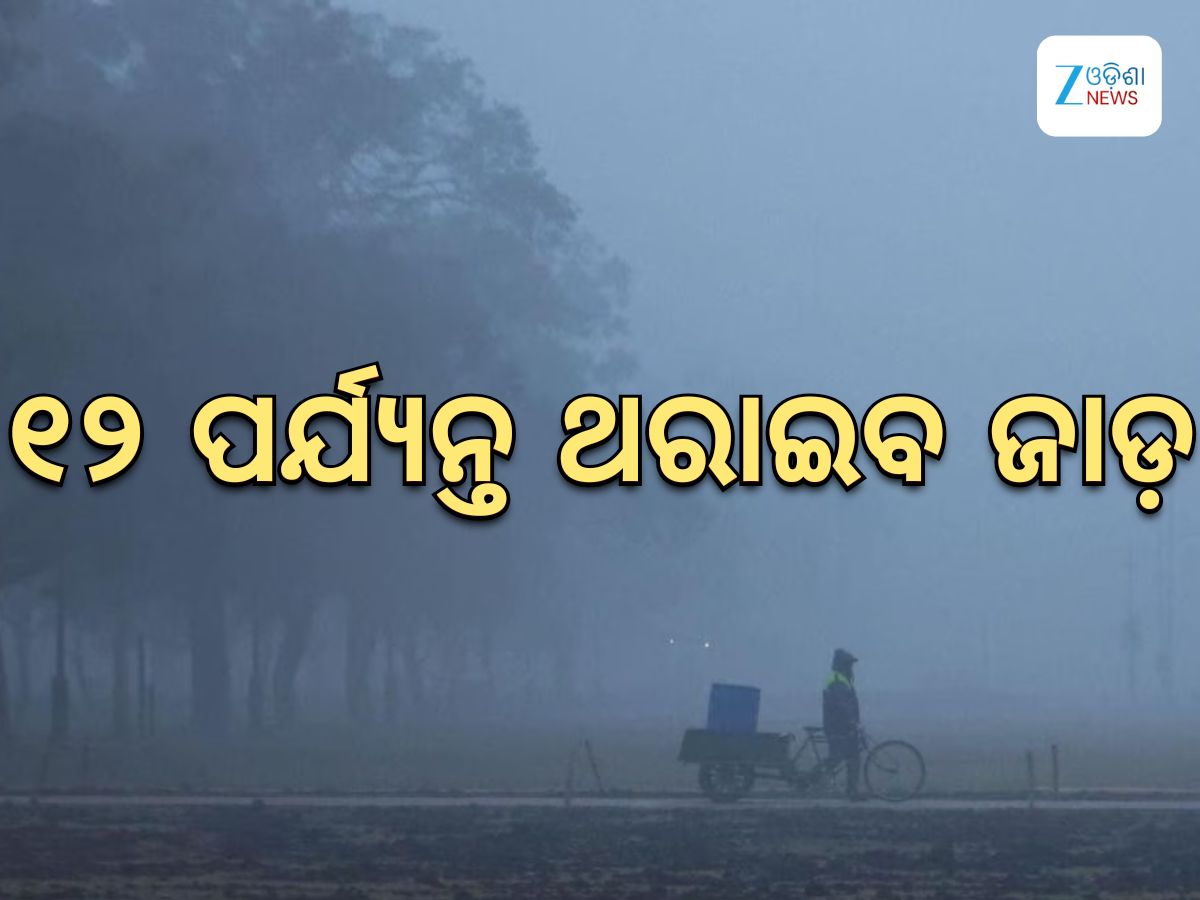Odisha Weather Updates: ୧୨ ଯାଏ ଥରିବ ଓଡ଼ିଶା Odisha Weather Updates: ୧୨ ଯାଏ ଥରିବ ଓଡ଼ିଶା