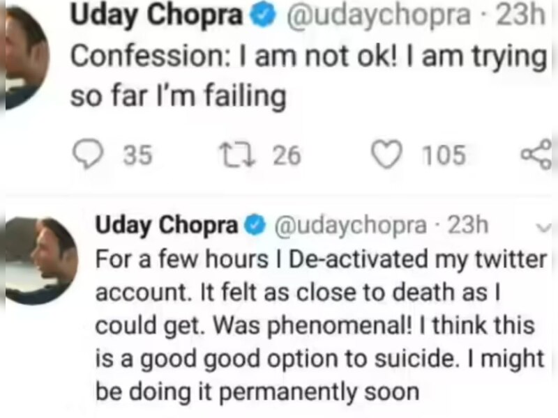 मौत को लेकर किया था पोस्ट