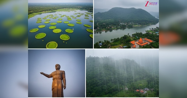 कहीं लगातार होती बारिश, तो कहीं पानी पर तैरता पार्क; भारत की इन जगहों के नाम हैं दुनिया के अनोखे रिकॉर्ड्स