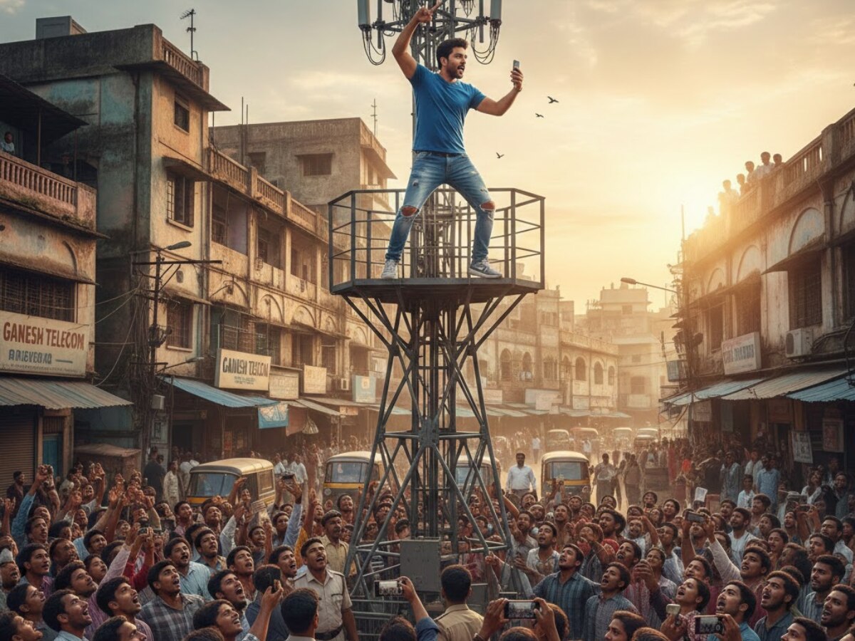 young man climbed a mobile tower after his wife refused to bid him ...